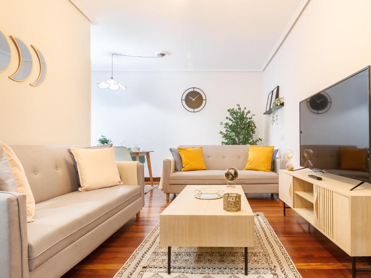 Apartamento Amplio y Recién Reformado en Indautxu Bilbao Exterior foto